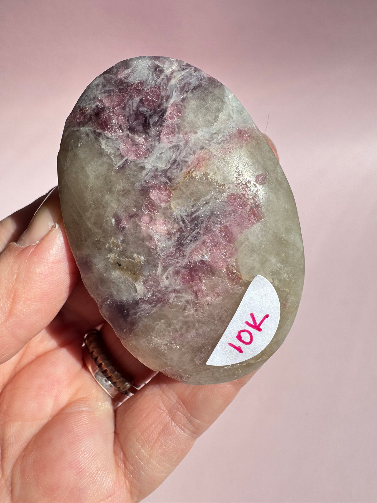 Unicorn Stone Palm Stone - Item K