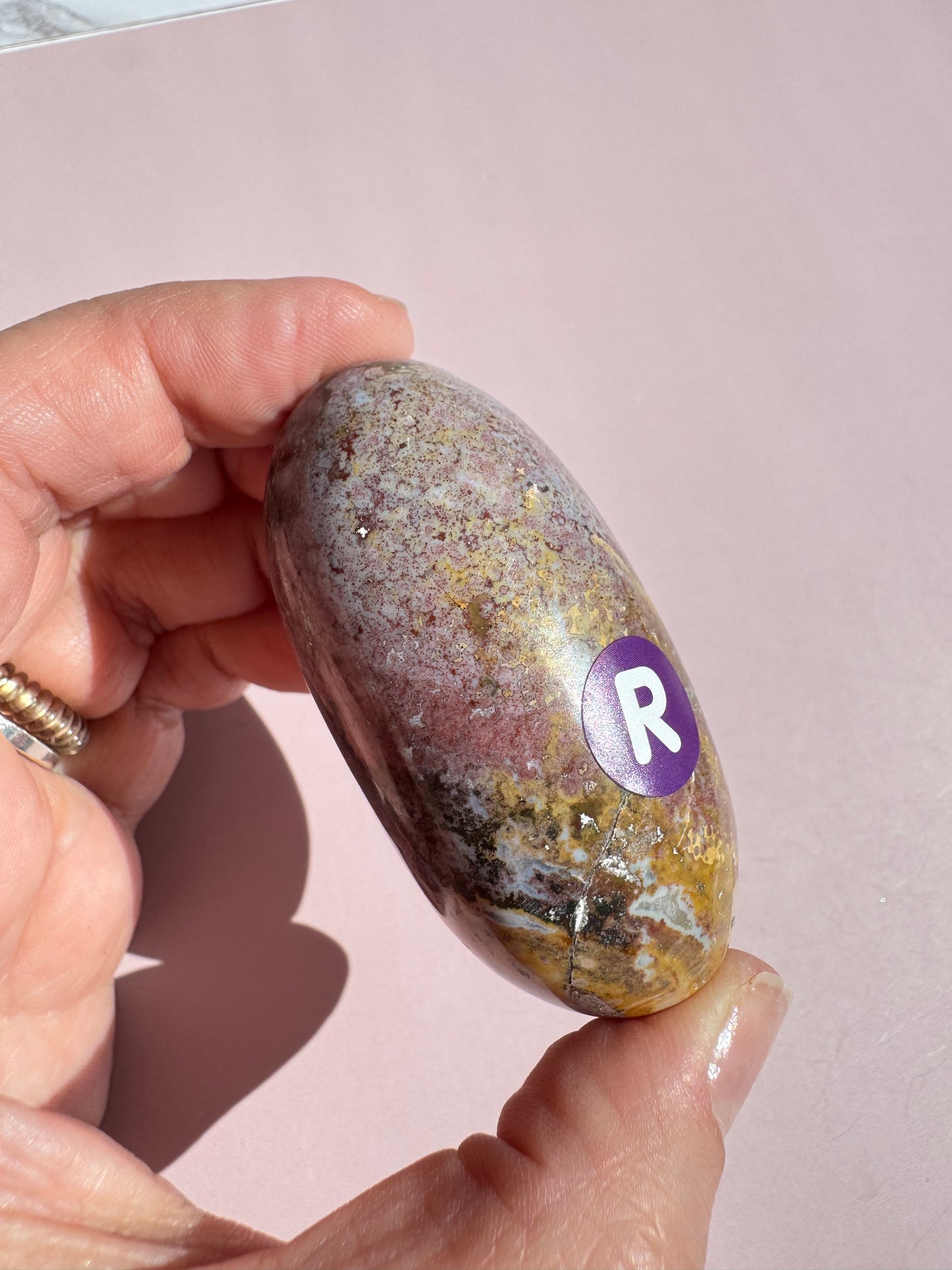 Unicorn Jasper Lingam - from India (Item R)