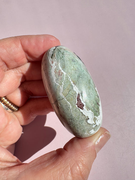 Unicorn Jasper Lingam - from India (Item J)