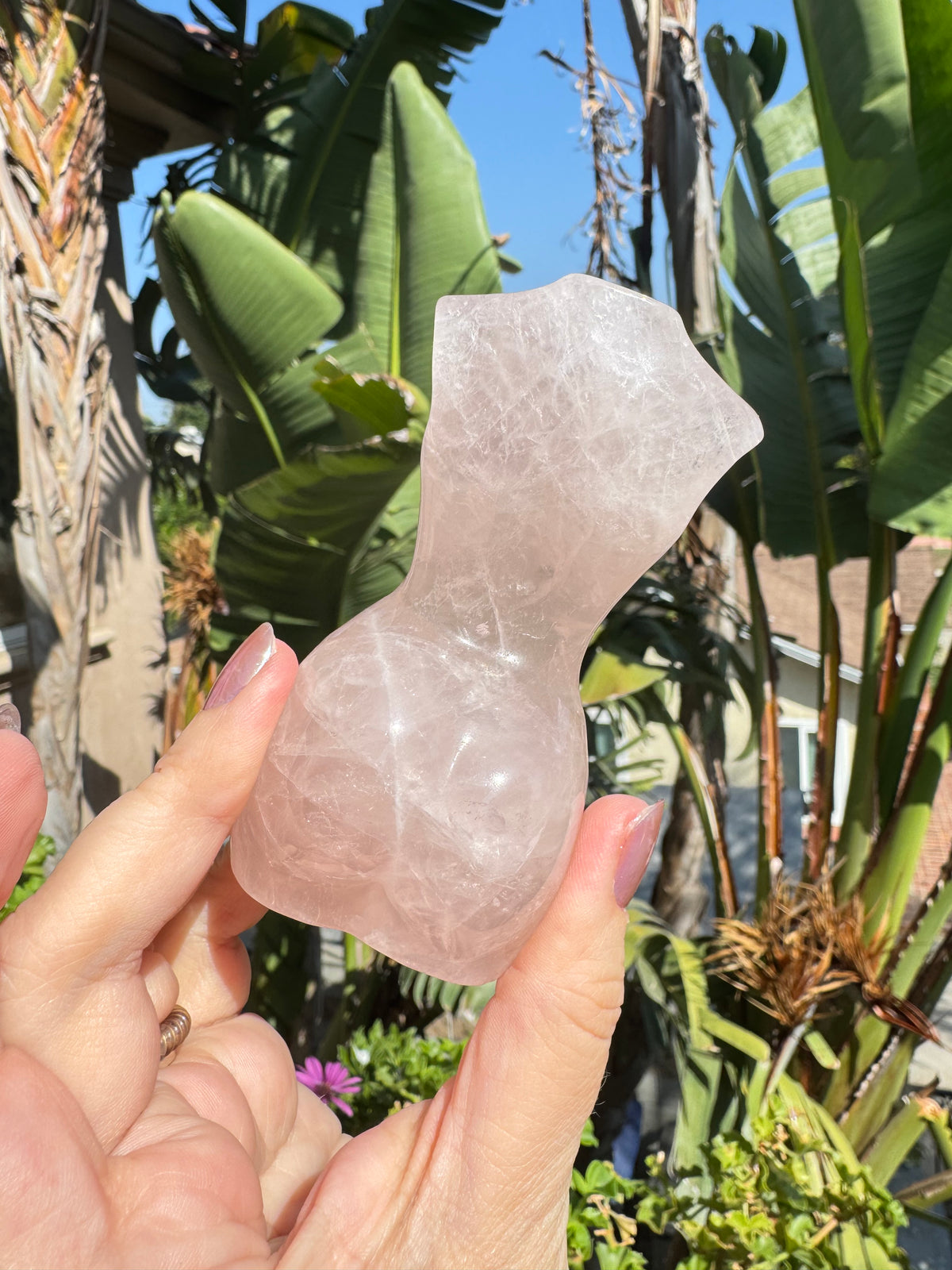 Rose Quartz Goddess Body