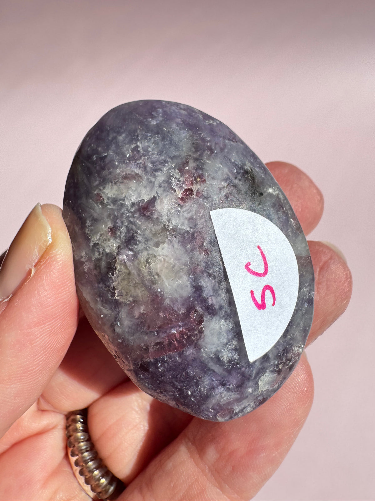 Unicorn Stone Palm Stone - Item C
