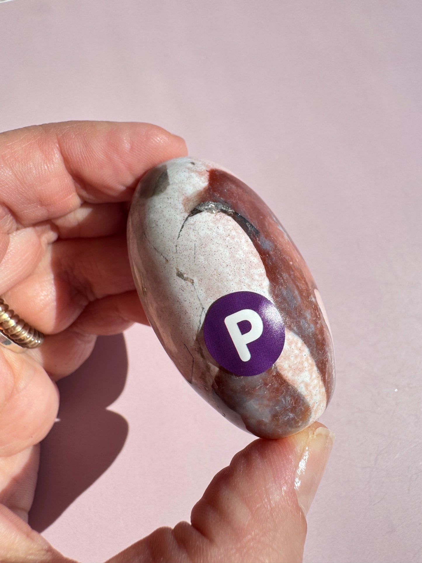 Unicorn Jasper Lingam - from India (Item P)