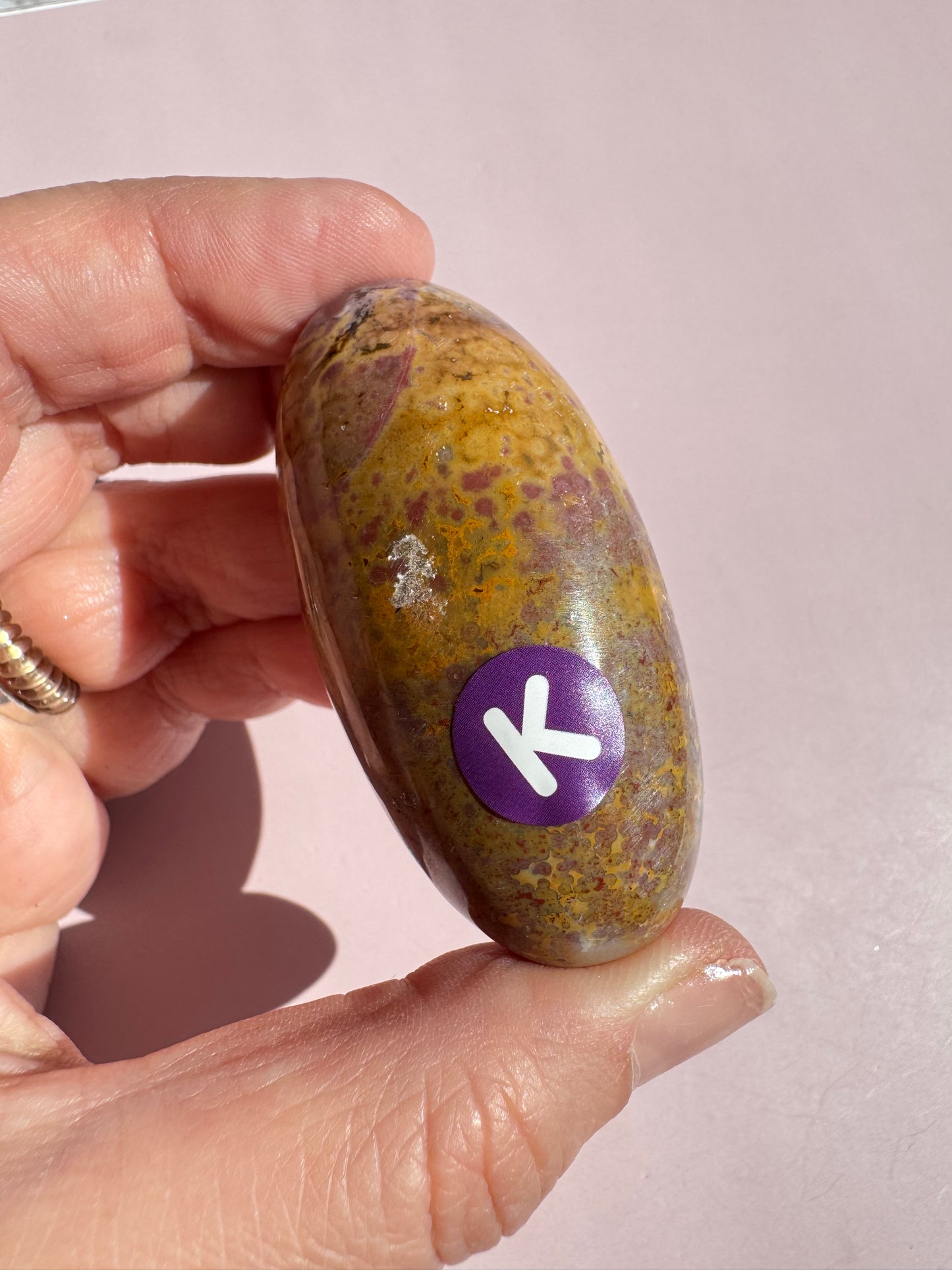 Unicorn Jasper Lingam - from India (Item K)
