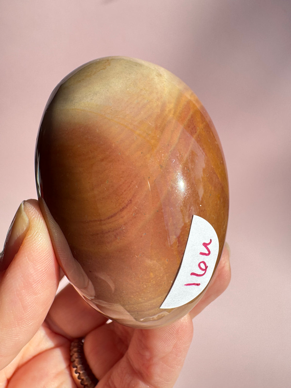 Polychrome Jasper Palm Stone - Item U