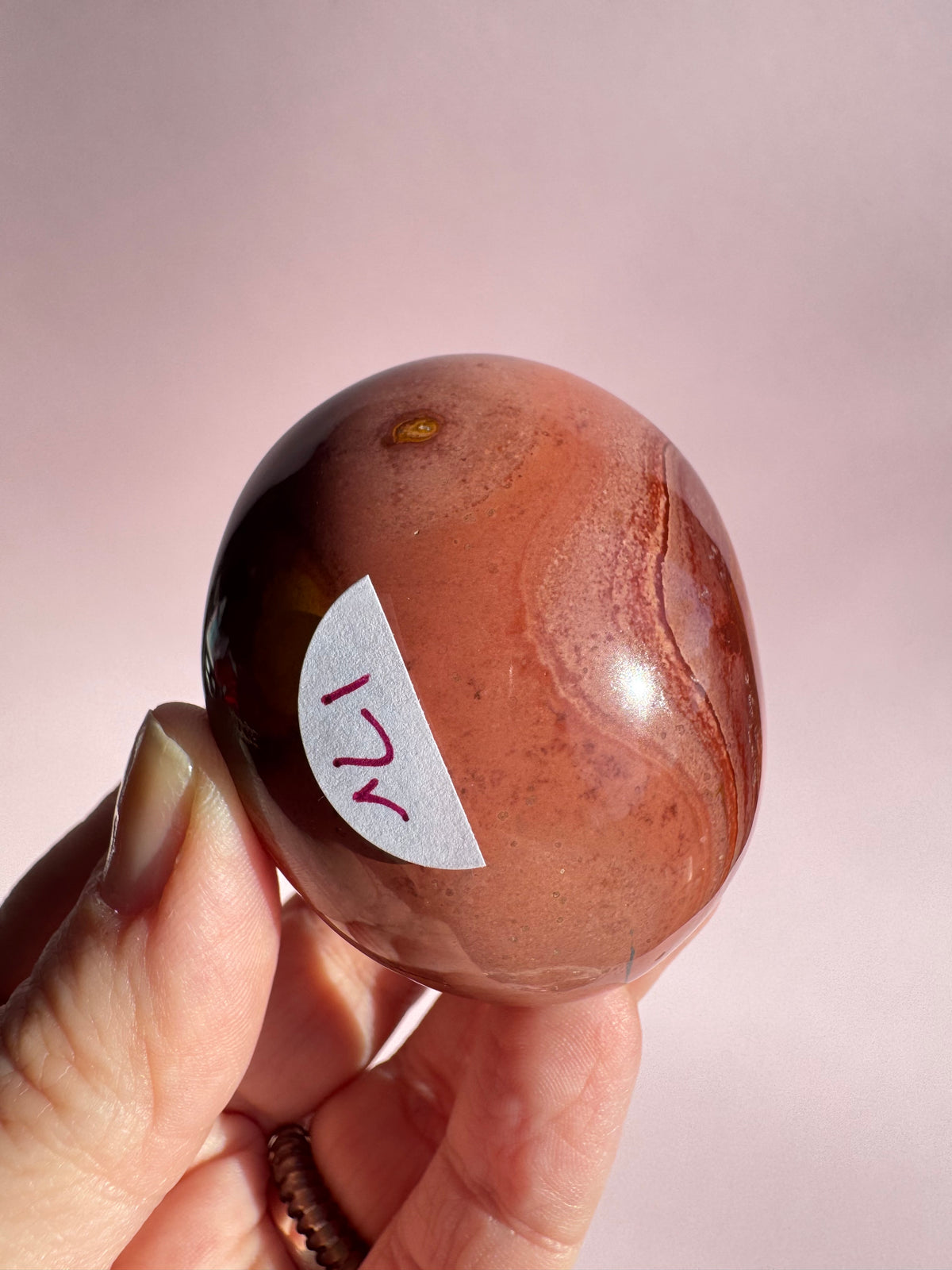 Polychrome Jasper Palm Stone - Item R