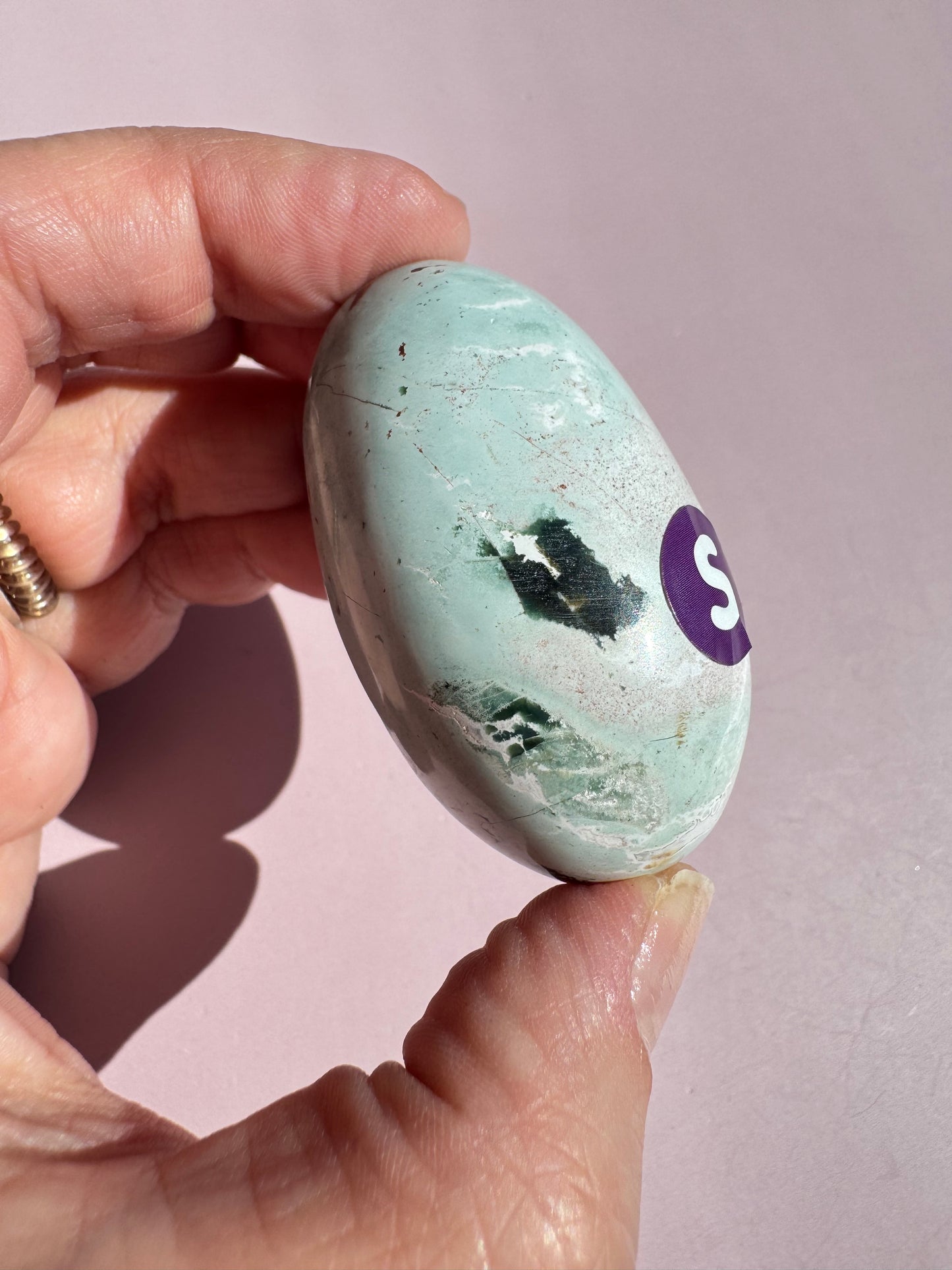 Unicorn Jasper Lingam - from India (Item S)