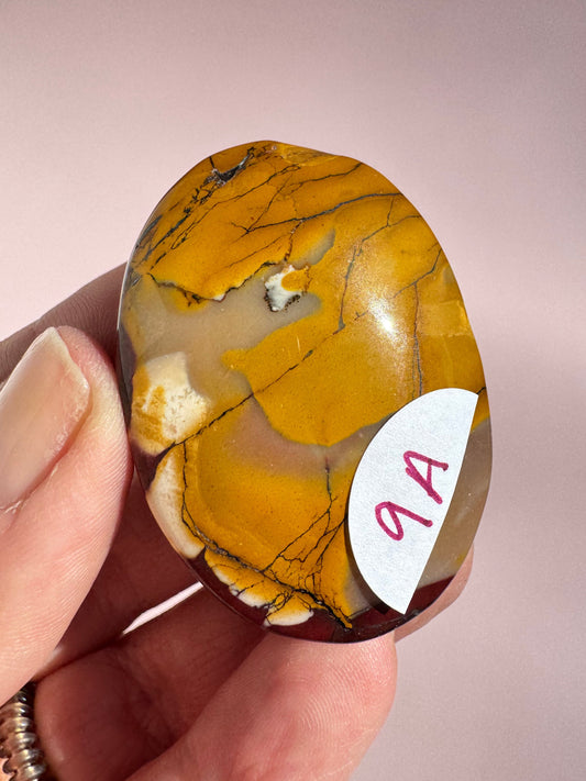 Mookaite Palm Stone - Item A