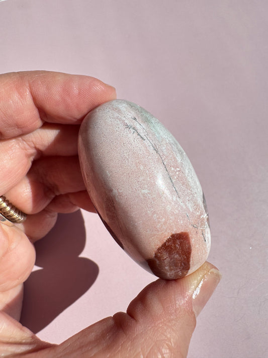 Unicorn Jasper Lingam - from India (Item P)