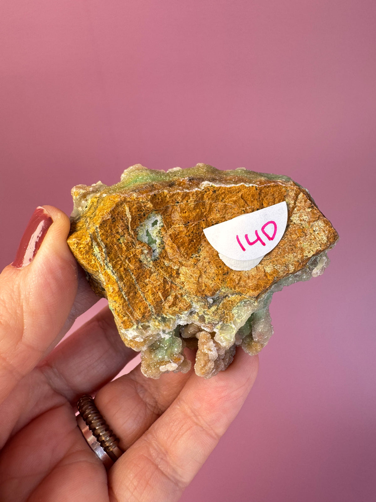 "Caramel Apple" Smithsonite Raw Specimen - Item D