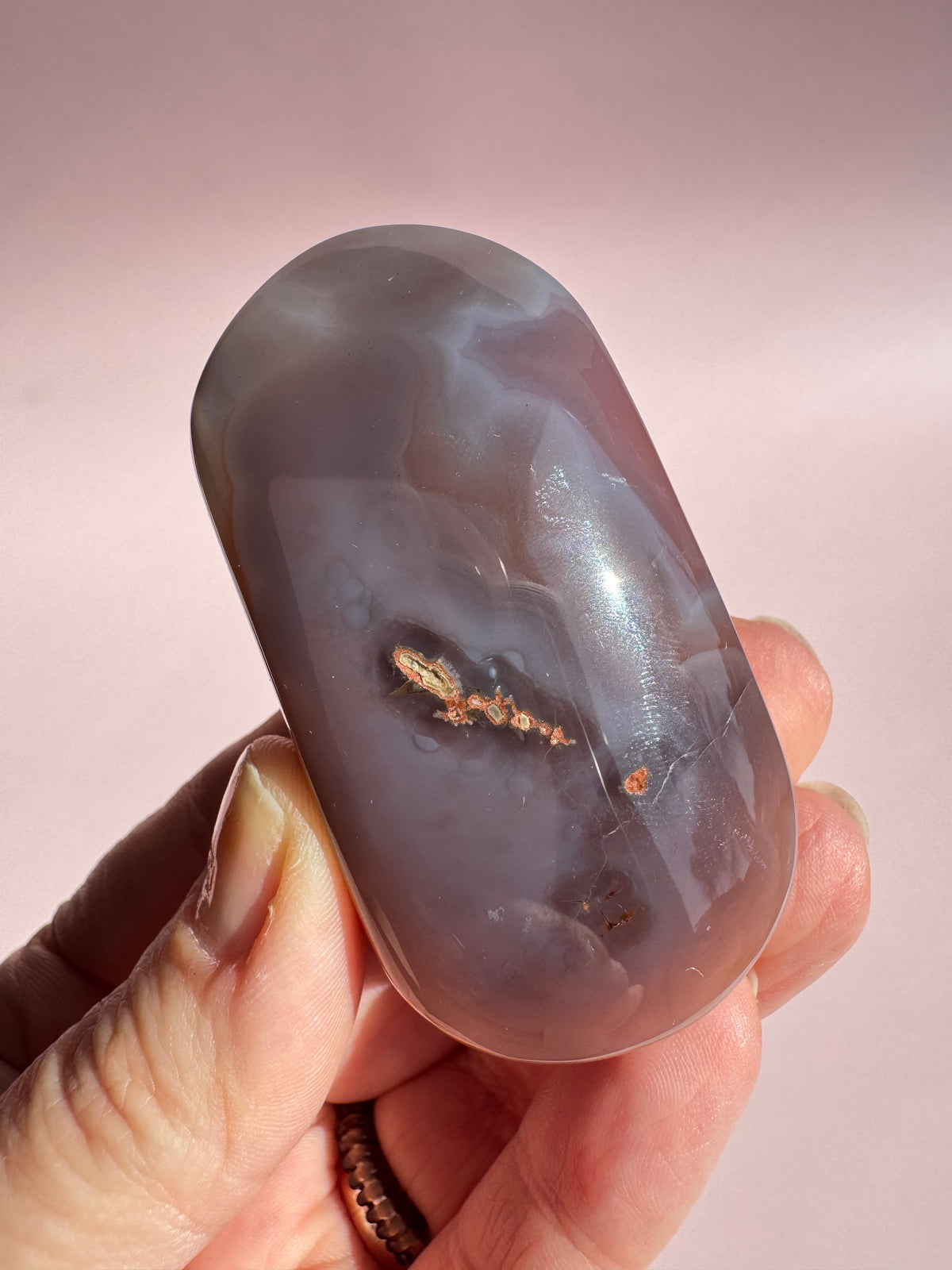 Botswana Agate Palm Stone