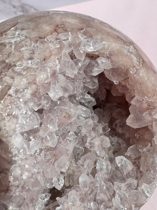 Pink Amethyst Sphere