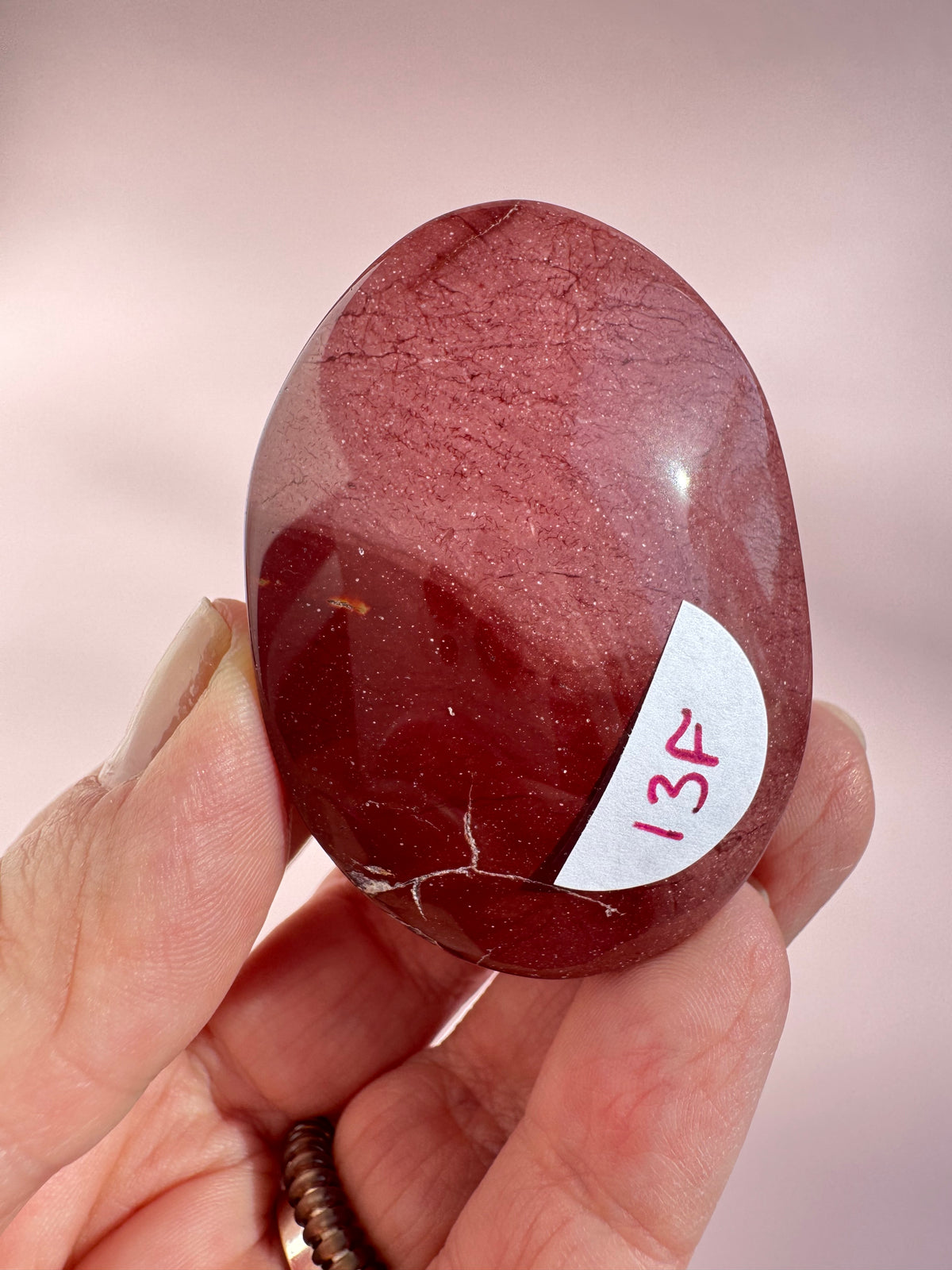 Mookaite Palm Stone - Item F