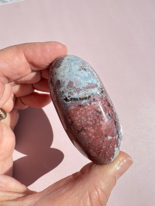 Unicorn Jasper Lingam - from India (Item R)