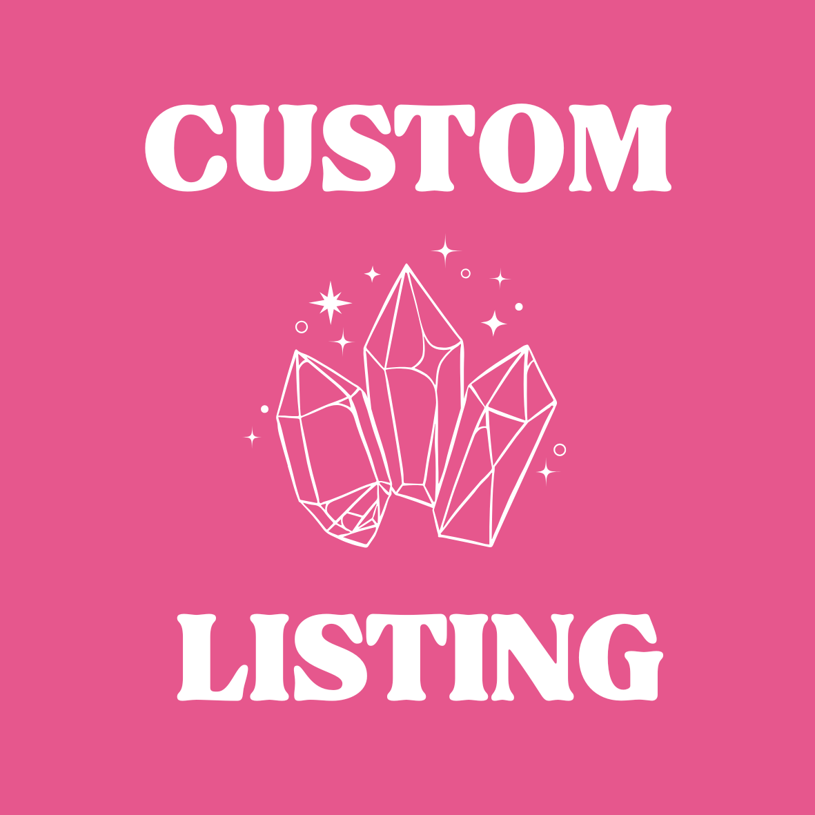 Custom Listing for @renaenae07