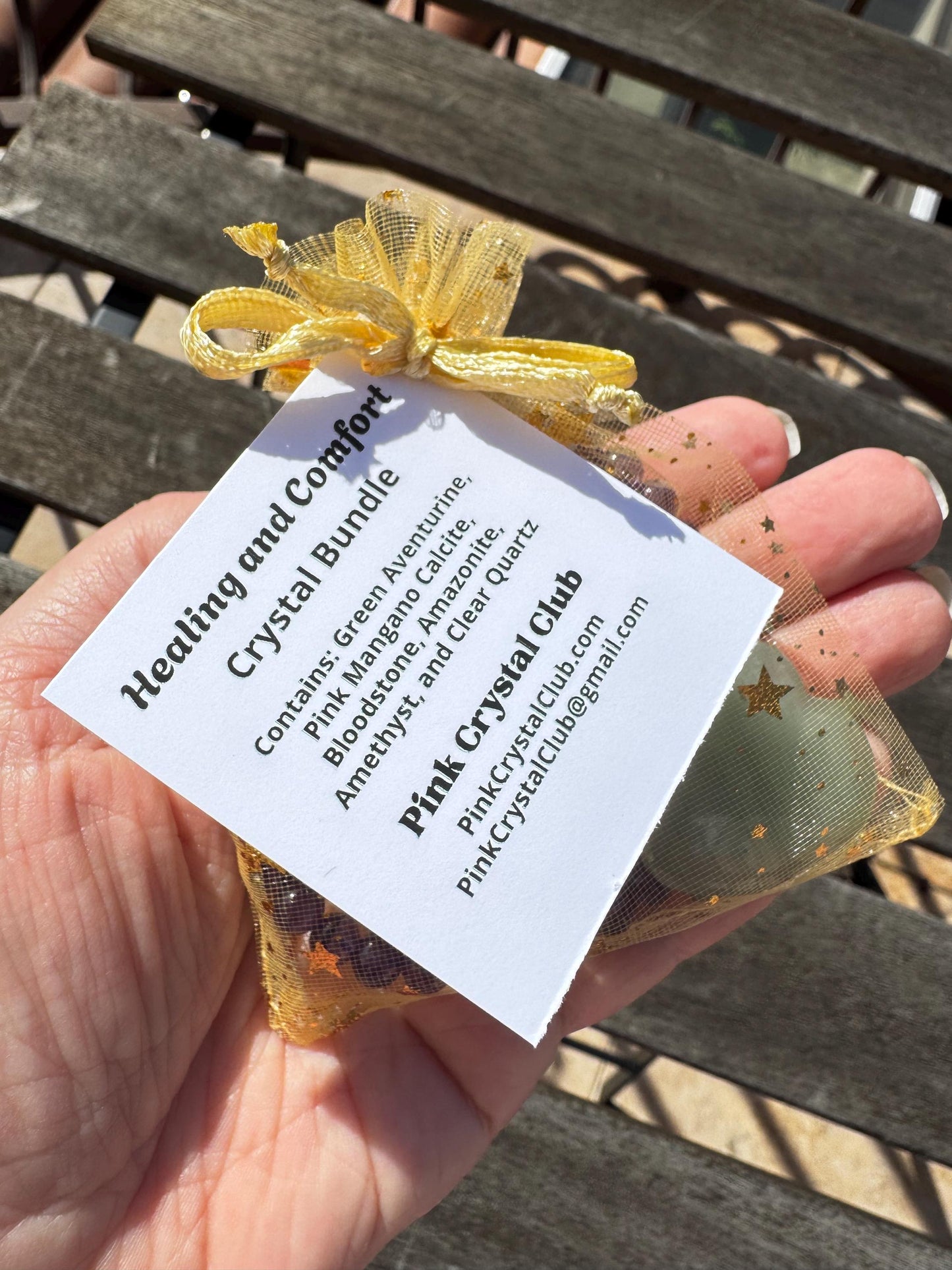 Healing and Comfort Crystal Bundle - Crystal Gifts