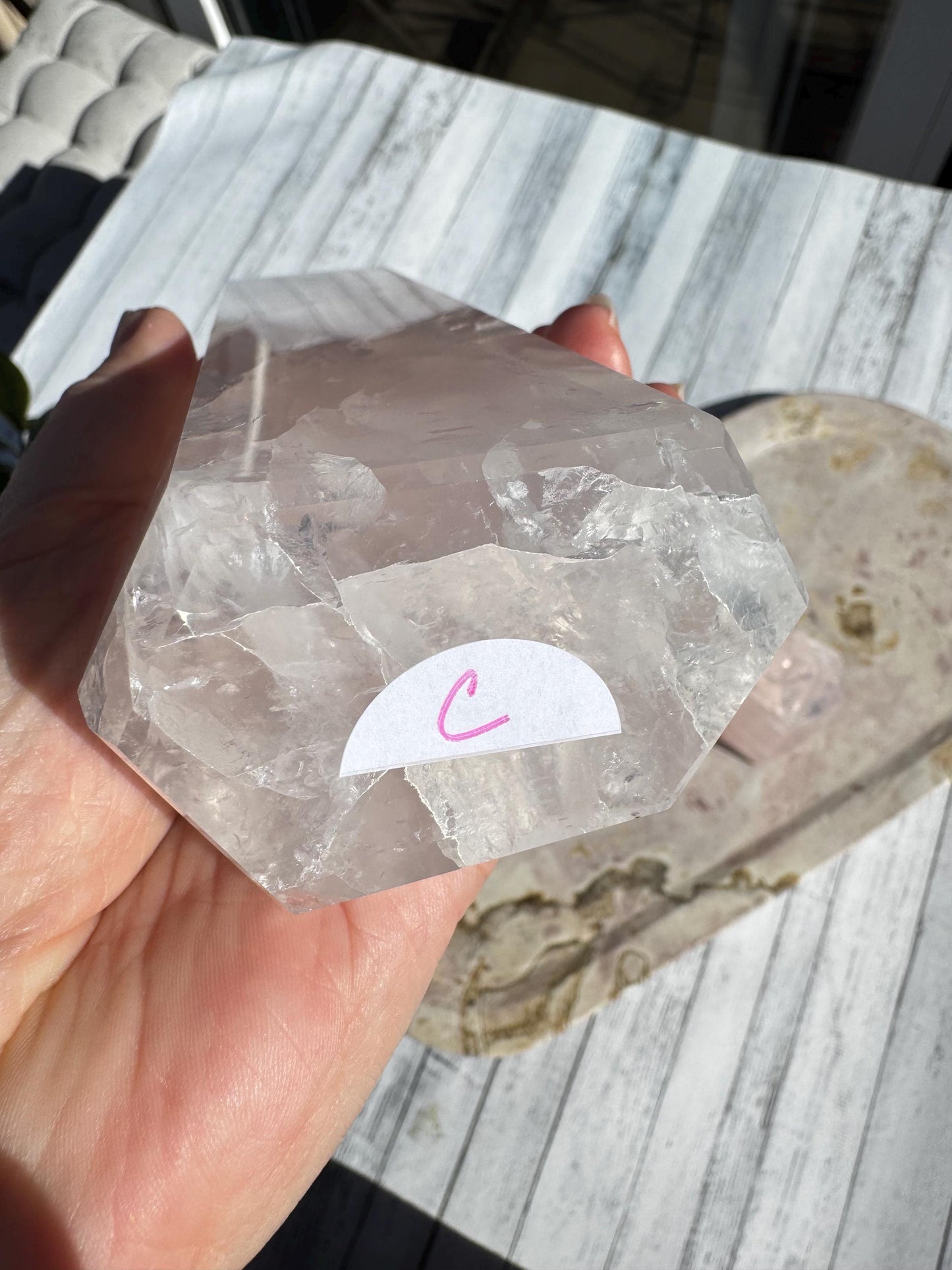 Rose Quartz Towers from Brazil (3" - 4"), - YOU CHOOSE