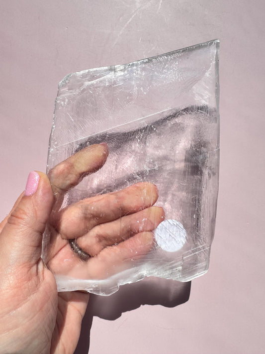 Selenite Slab (ITEM C)