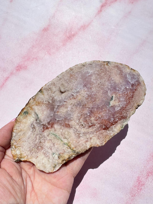 Pink Amethyst Slab (5") - ITEM A
