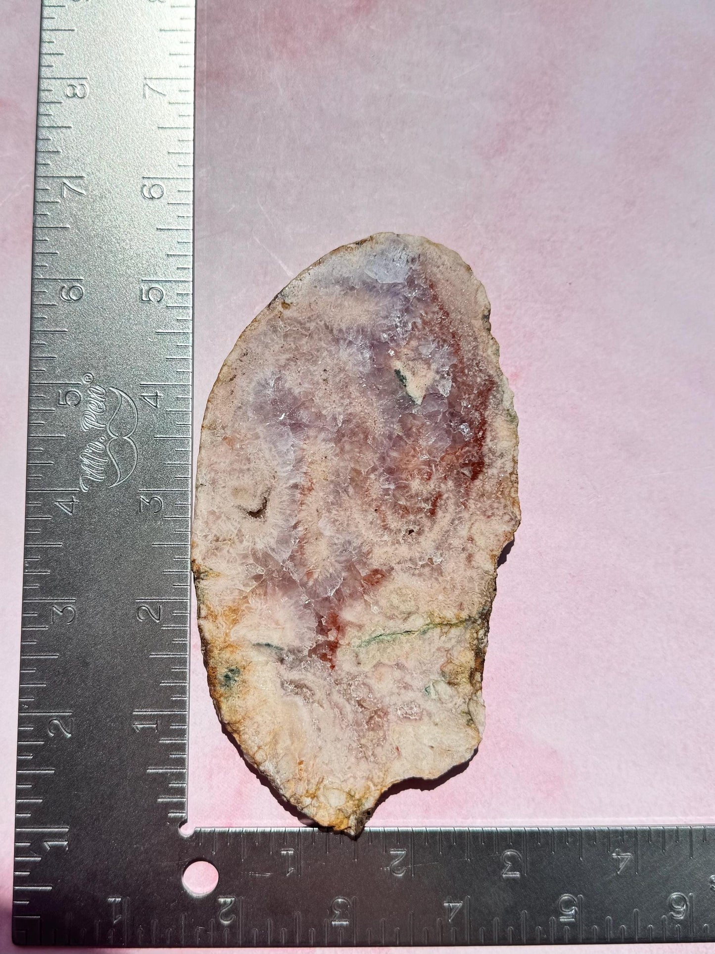 Pink Amethyst Slab (5") - ITEM A