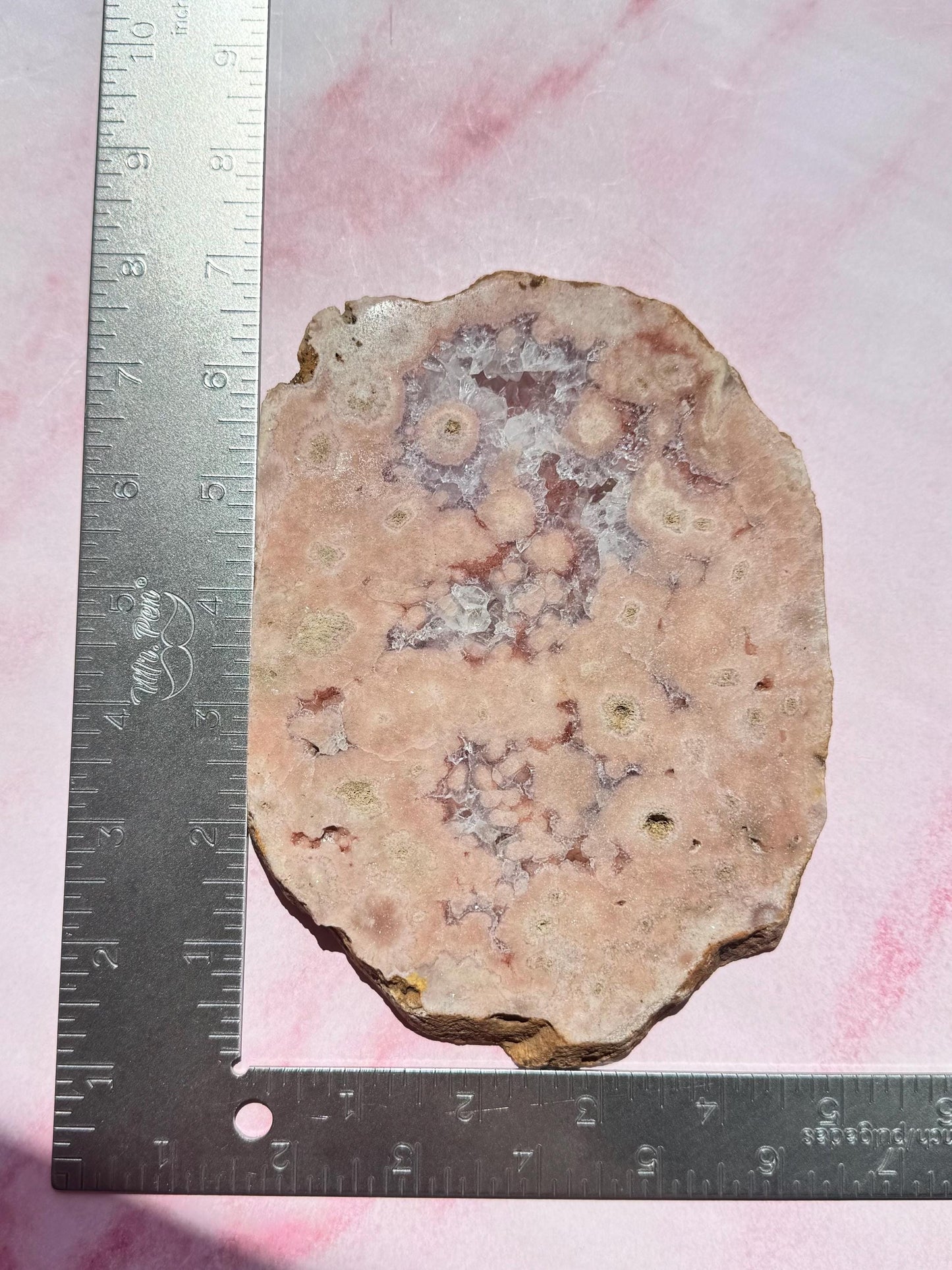 Pink Amethyst Slab (7") - ITEM B