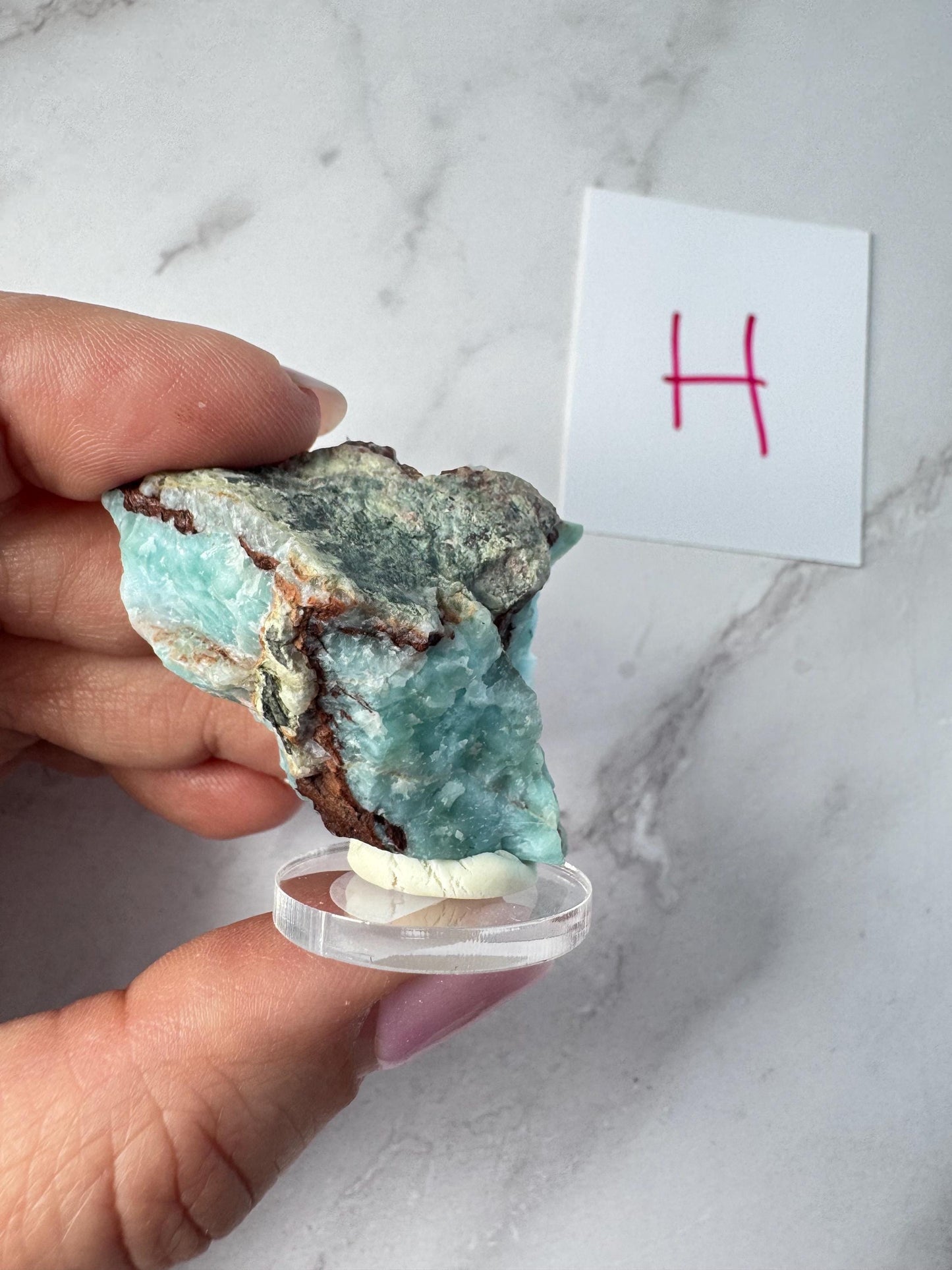 Larimar Raw Specimens - E though I