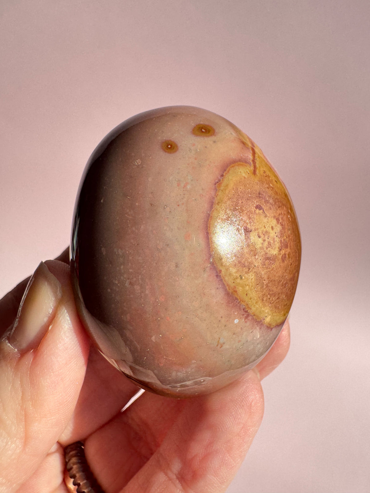 Polychrome Jasper Palm Stone - Item P