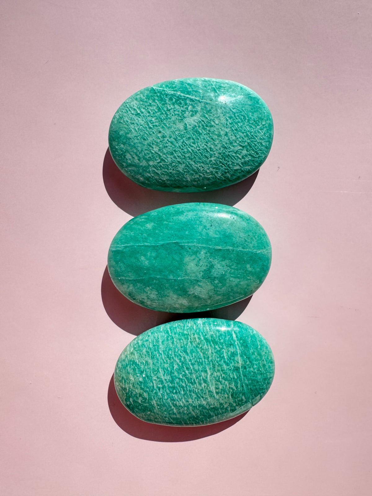 Amazonite Palm Stone