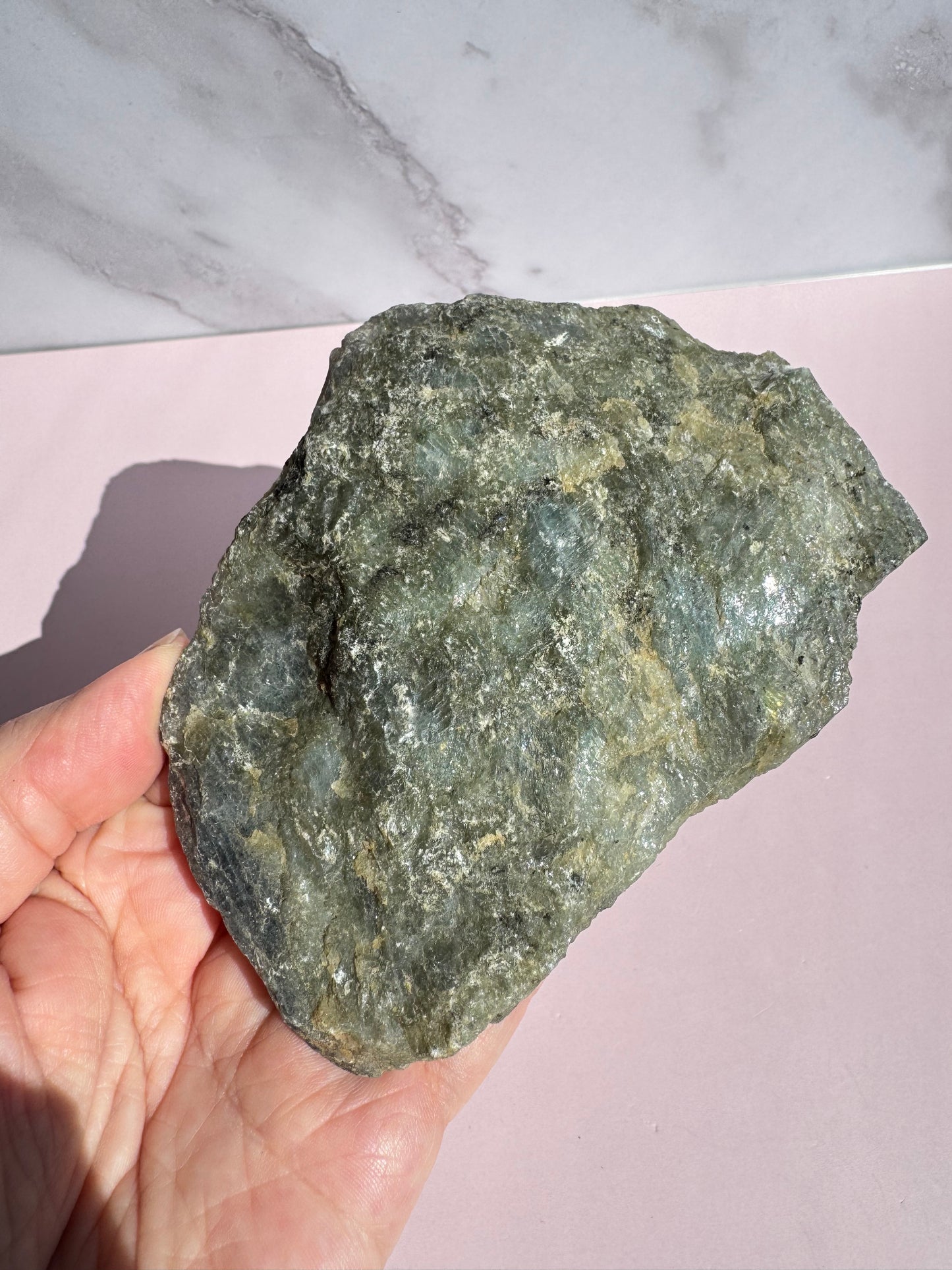 Labradorite Semi-Polished Slab - Item D