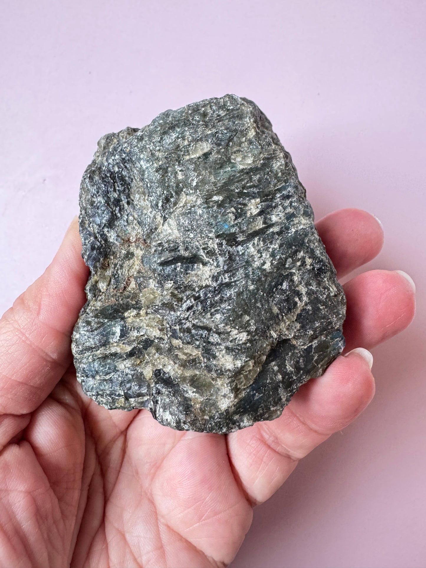Labradorite Semi-Polished Slab - Item E
