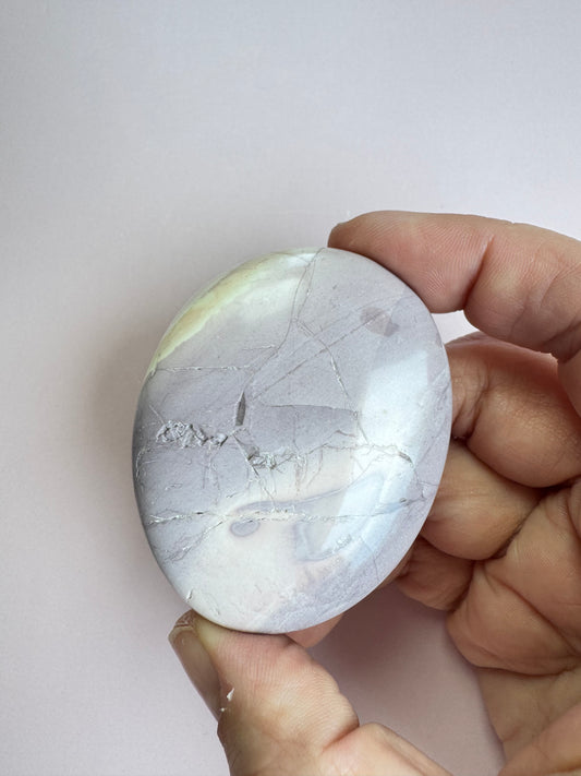 Hyacinth Jasper Palm Stone from Utah - ITEM C