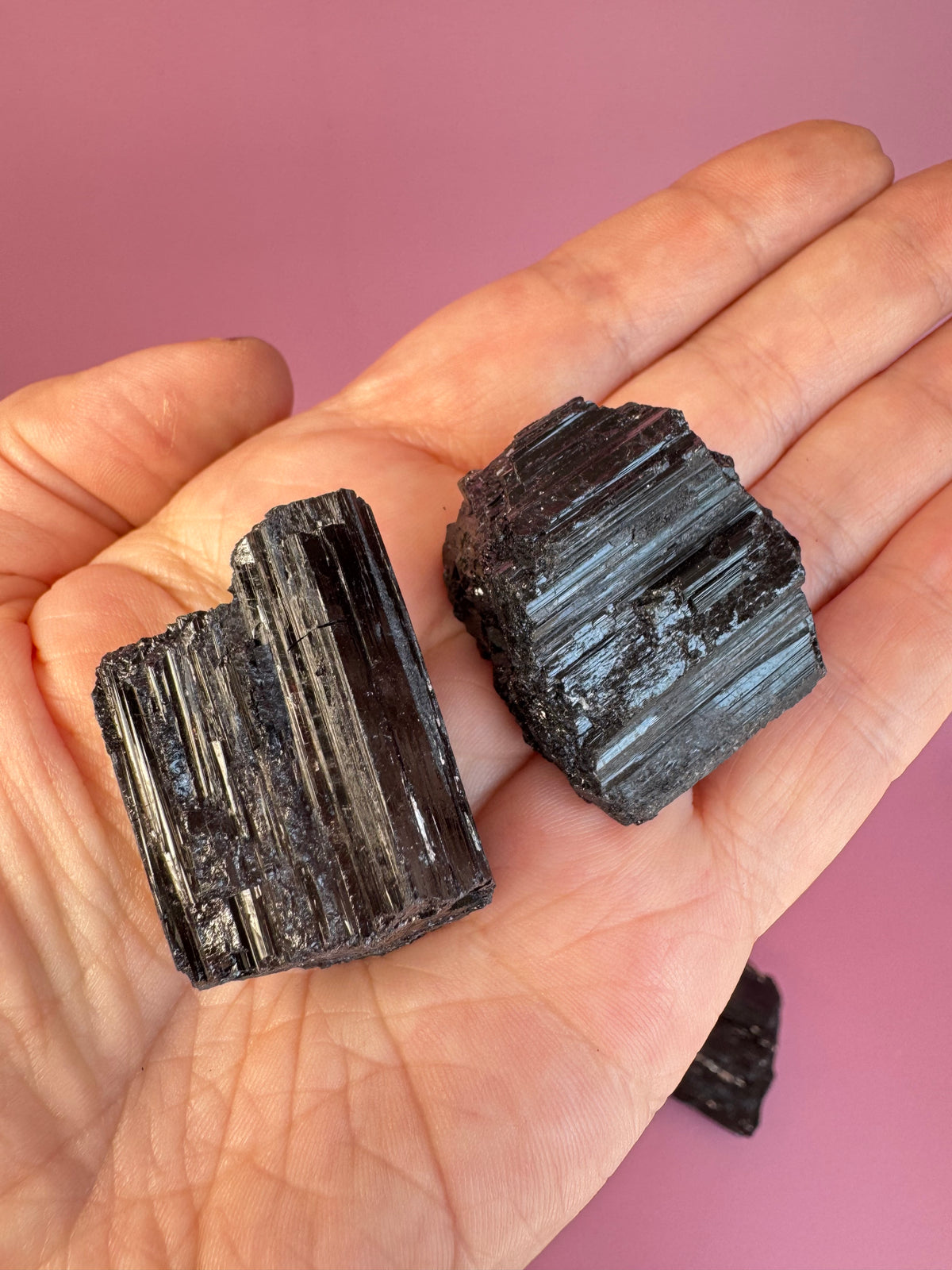 Black Tourmaline Raw Pieces
