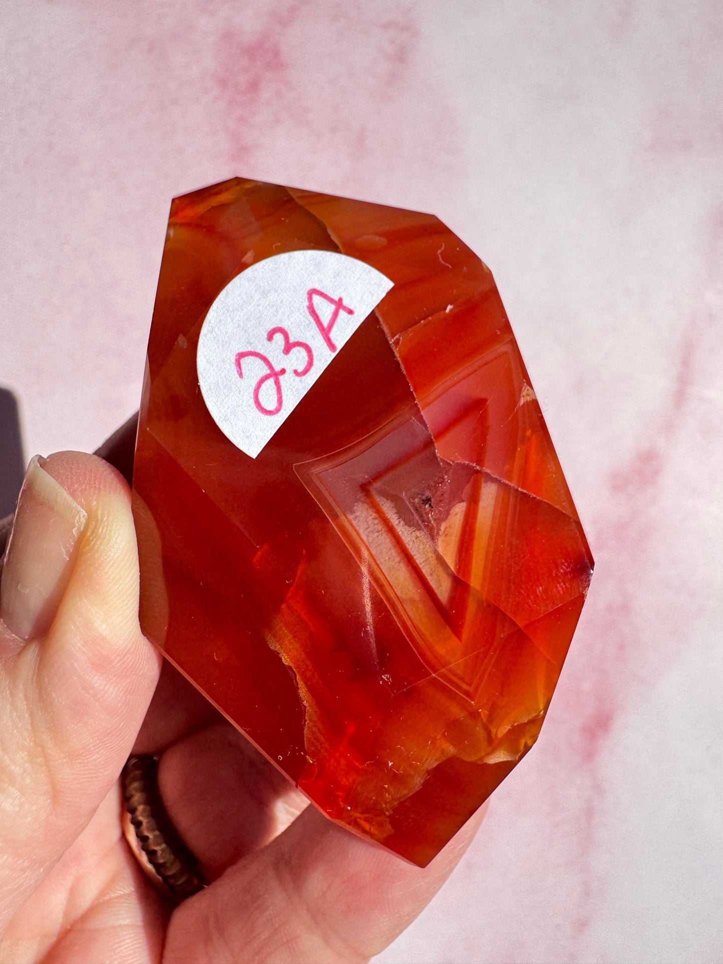 Carnelian Freeform - Item A