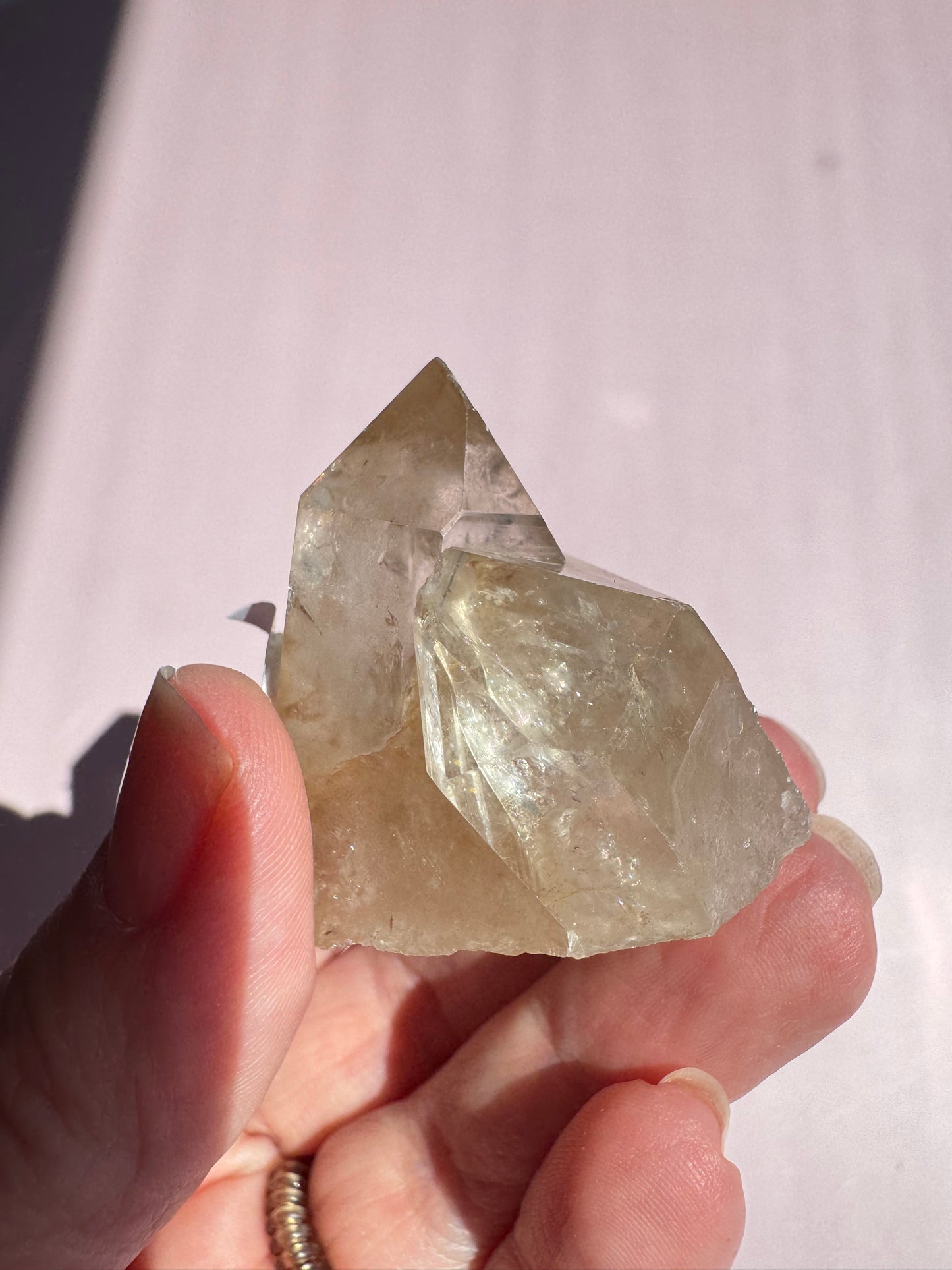 Citrine Quartz (Natural) Cluster - Item G