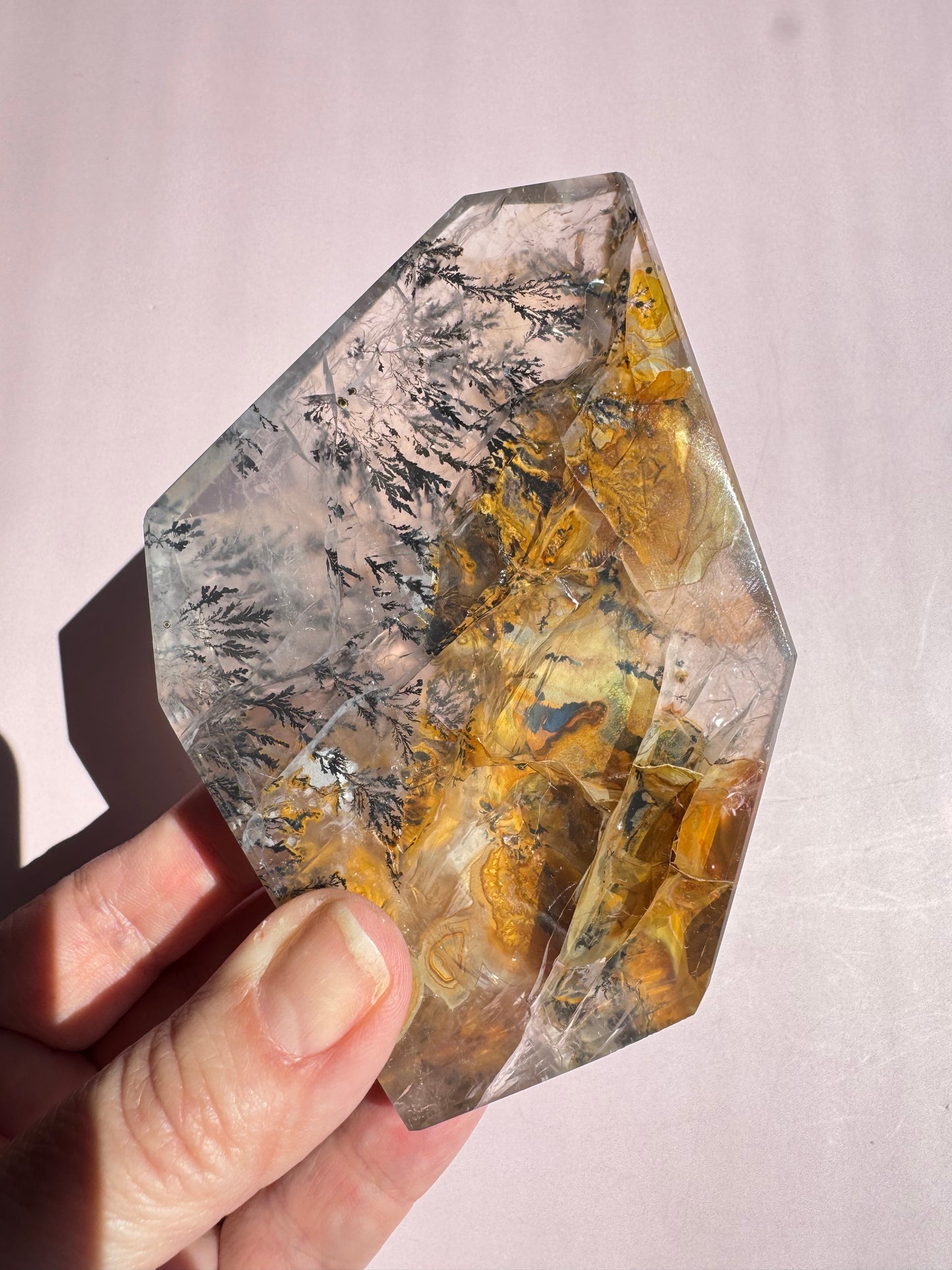 Dendritic Golden Healer Quartz Freeform - Item D