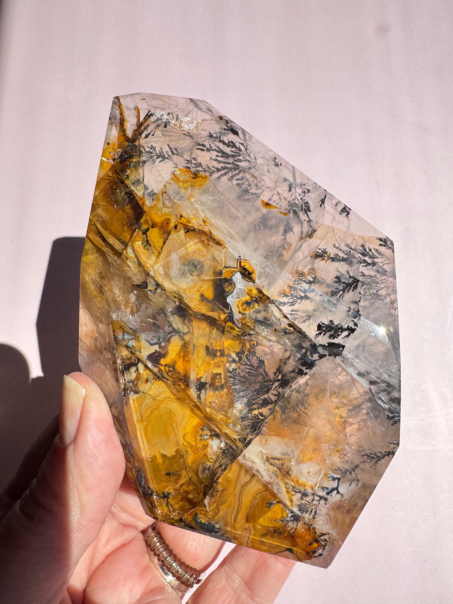 Dendritic Golden Healer Quartz Freeform - Item D