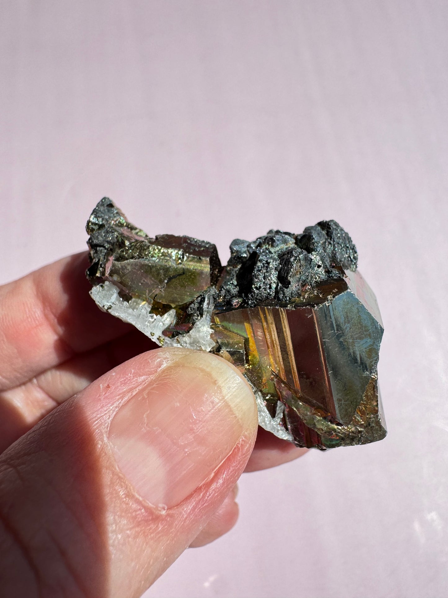 Rainbow Pyrite Cluster from Indonesia - Item B