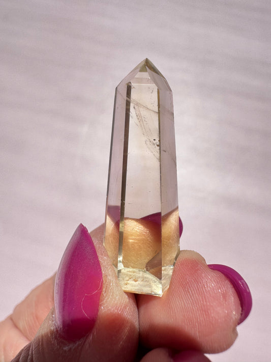 Citrine Quartz (Natural) Mini Tower - Item D