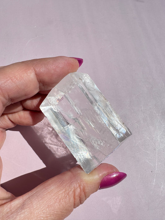 Rainbow Optical Calcite - Item B