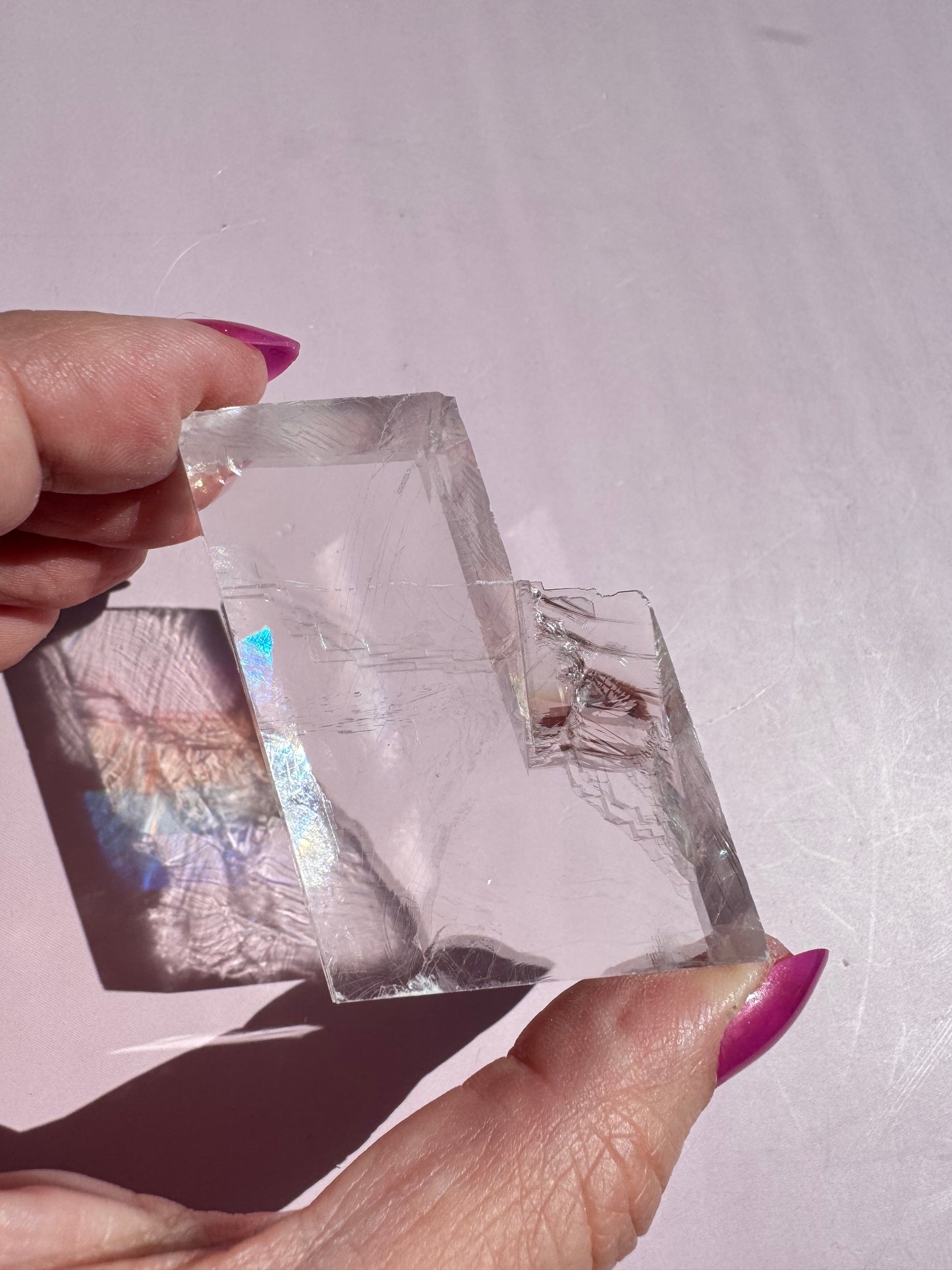 Rainbow Optical Calcite - Item C
