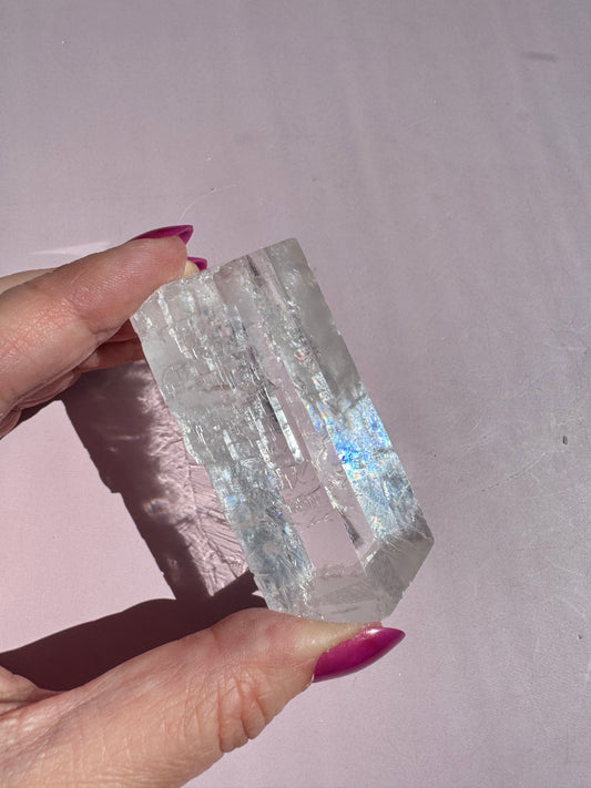 Rainbow Optical Calcite - Item E