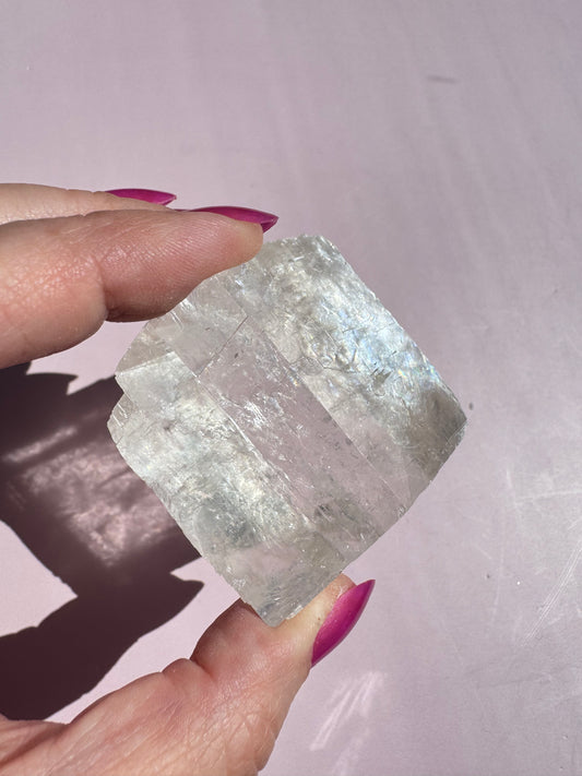 Rainbow Optical Calcite - Item F