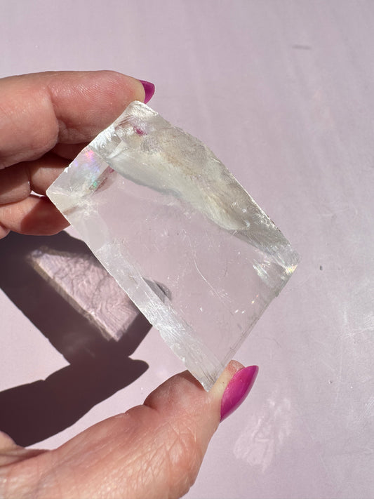 Rainbow Optical Calcite - Item G