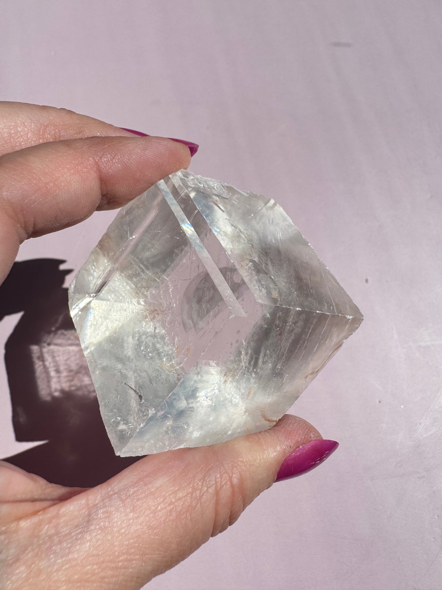 Rainbow Optical Calcite - Item H