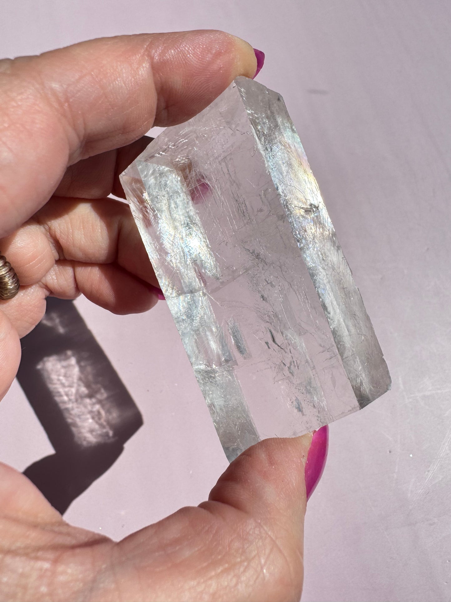 Rainbow Optical Calcite - Item I