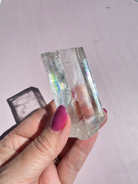 Rainbow Optical Calcite - Item K