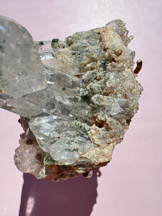 Garden Quartz Raw Cluster from Brazil