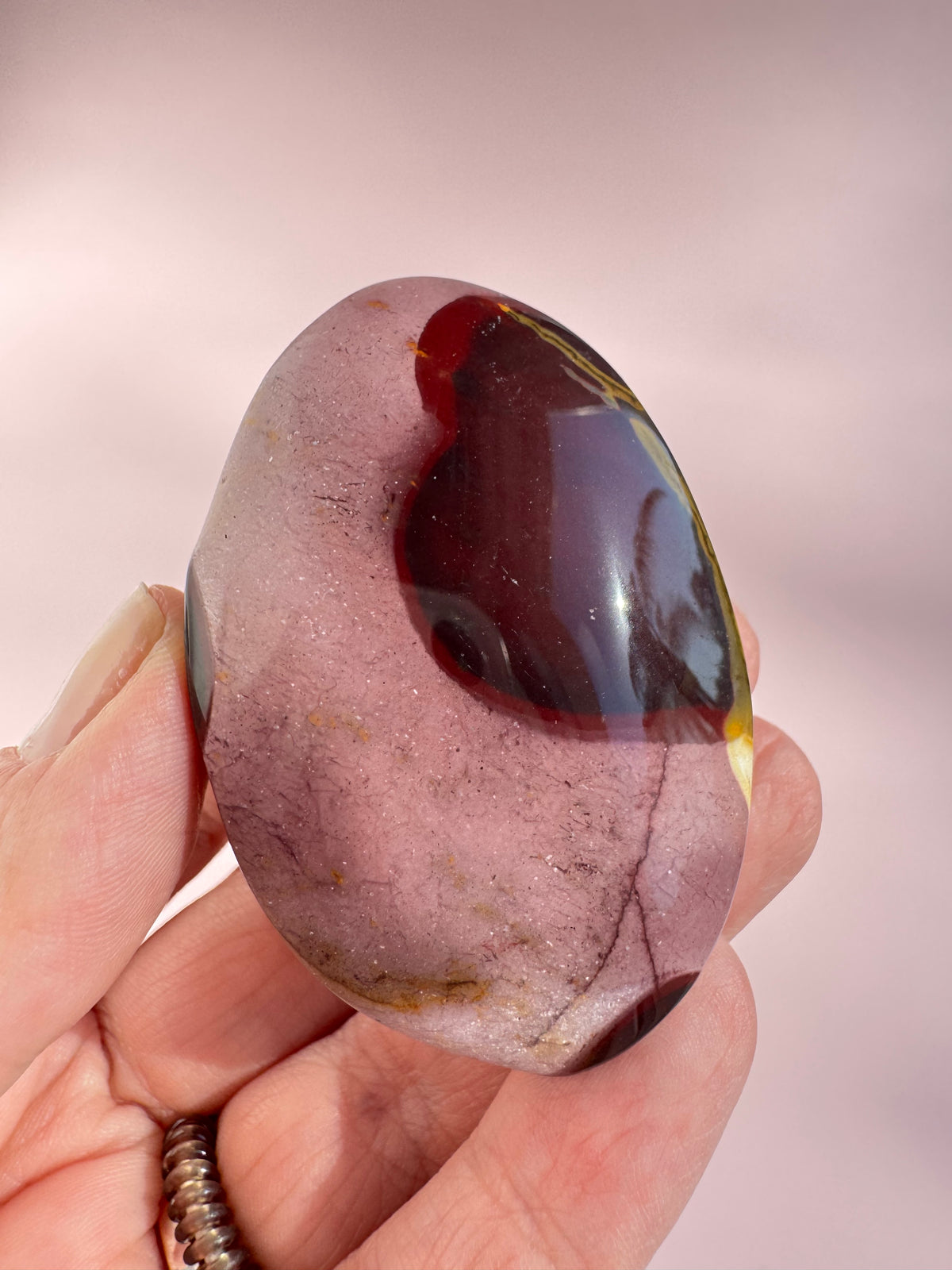 Mookaite Palm Stone - Item H