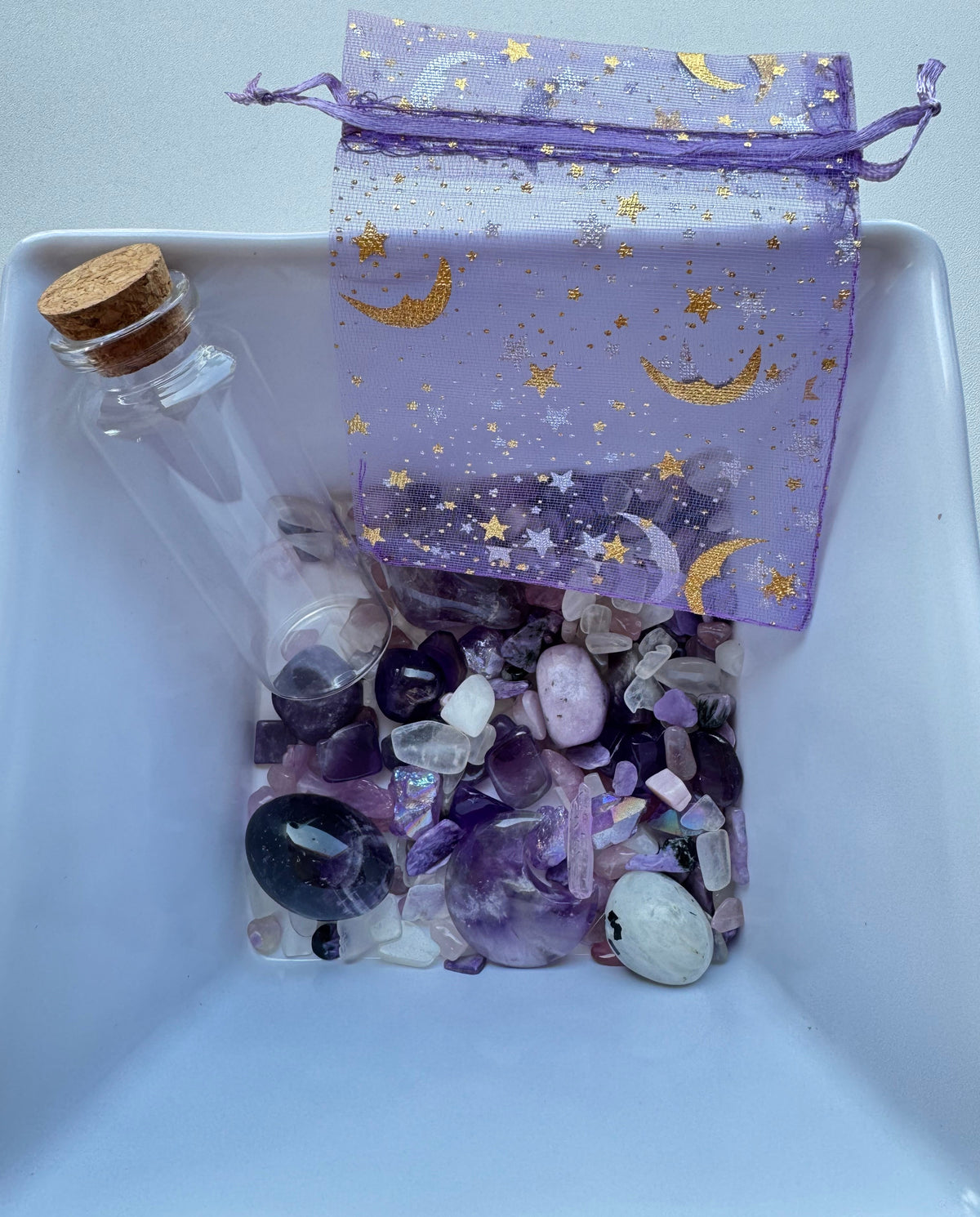 PURPLE MOONGLOW MIX Crystal Confetti Scoop