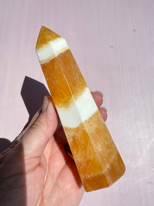 Orange Calcite Tower - Item F