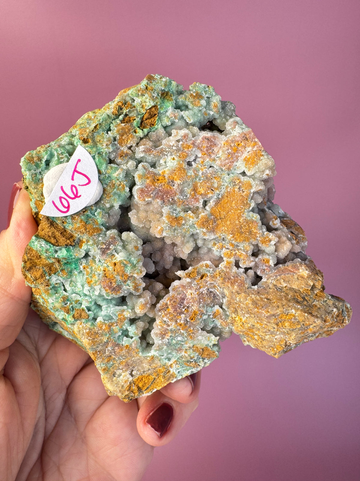 "Caramel Apple" Smithsonite Raw Specimen - Item K